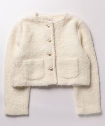 flower | フラッフィ―ジャケット(ノーカラージャケット)