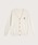LA POMME petit�i���|�~�E�v�`�j�́uLA POMME petit Icon Cardigan Ivory�i�J�[�f�B�K��/�{�����j�v�b�A�C�{���[