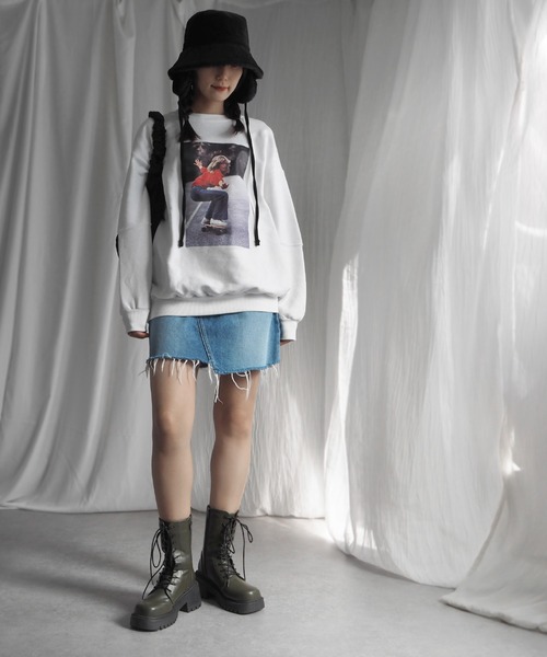 minia(ミニア)の「イヤーマフ付きファーバケハ(ハット・レディース・ブラック/アイボリー/ベージュ・FREE)」の17枚目の写真