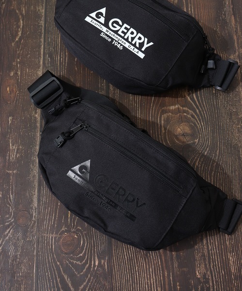 GERRY(ジェリー)の「GERRY プリントボディバッグ ウエストポーチ(ボディバッグ/ウエストポーチ・レディース・ブラック/ホワイト・FREE)」の2枚目の写真