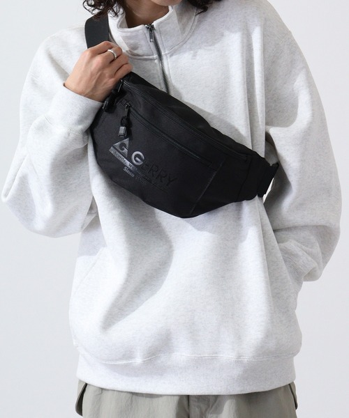 GERRY(ジェリー)の「GERRY プリントボディバッグ ウエストポーチ(ボディバッグ/ウエストポーチ・レディース・ブラック/ホワイト・FREE)」の17枚目の写真