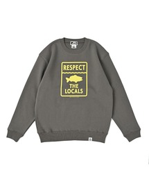 NOTHINKER（ノーシンカー）の「RESPECT THE LOCALS Crewneck Sweat（スウェット）」