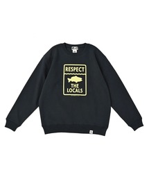 NOTHINKER（ノーシンカー）の「RESPECT THE LOCALS Crewneck Sweat（スウェット）」