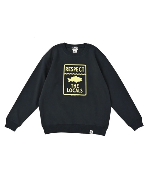 NOTHINKER(ノーシンカー)の「RESPECT THE LOCALS Crewneck Sweat(スウェット・メンズ・ネイビー/グレー系その他/バーガンディー・MEDIUM/LARGE/X-LARGE)」の2枚目の写真
