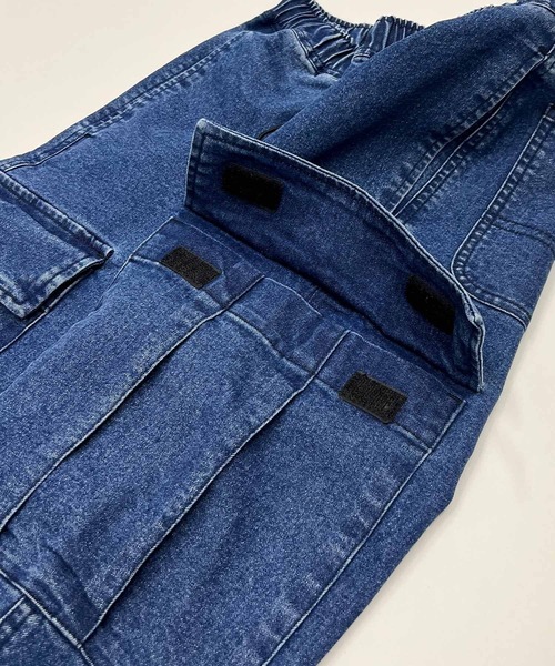 DC(ディーシー)の「DC/ディーシー キッズ ワイド カーゴ パンツ パンツ 親子コーデ スケートボード セットアップ YPT241503(カーゴパンツ・キッズ・インディゴブルー/オリーブ/ライトインディゴブルー・140cm/160cm/120cm/150cm/130cm)」の22枚目の写真