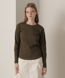 AVIREX | WAFFLE STENCIL PRINT T-SHIRT/ワッフルステンシルプリントティーシャツ(Tシャツ/カットソー)