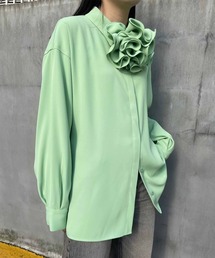 ROSE CORSAGE BLOUSE
