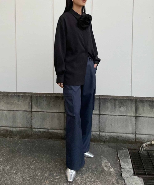 セール】ROSE CORSAGE BLOUSE（シャツ/ブラウス）｜Ameri（アメリ）の