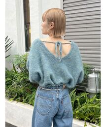 Ungrid | 起毛デザインVネックニット(ニット/セーター)