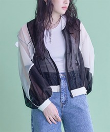 miette | ボリュームシアーブルゾン(ブルゾン)