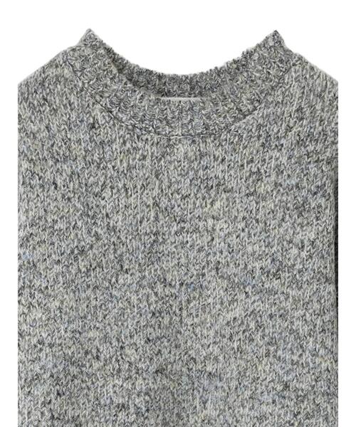 Green　Parks（グリーンパークス）の「ふわふわMixニットプルオーバー（ニット/セーター・レディース・ブラック/ブルー/ピンク/オフホワイト・FREE）」の15枚目の写真