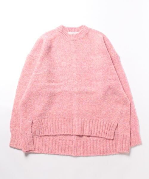 Green　Parks（グリーンパークス）の「ふわふわMixニットプルオーバー（ニット/セーター・レディース・ブラック/ブルー/ピンク/オフホワイト・FREE）」の16枚目の写真