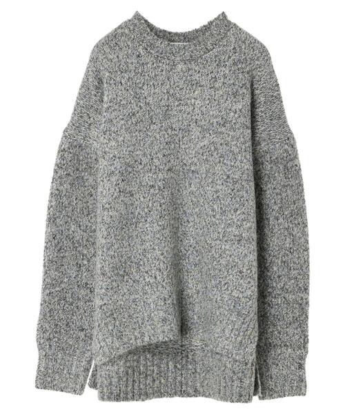 Green　Parks（グリーンパークス）の「ふわふわMixニットプルオーバー（ニット/セーター・レディース・ブラック/ブルー/ピンク/オフホワイト・FREE）」の18枚目の写真