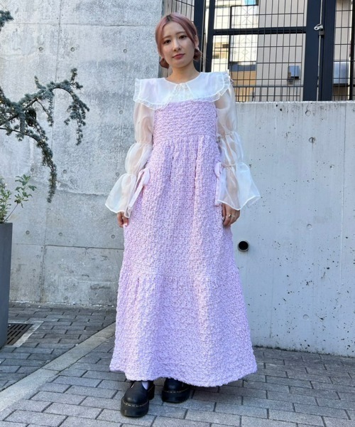 Candy Stripper RIBBON RIBBON ドレス M ブルー Candy Stripper（キャンディストリッパー）の「RIBBON RIBBON