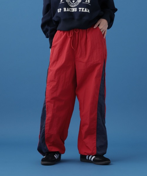 【セール】PBLIM/サイドラインナイロンパンツ（その他パンツ）｜PBLIM（ページボーイリム）