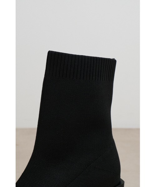 AZUL by moussy(アズールバイマウジー)の「ソックスブーツ(ブーツ・レディース・ブラック・LARGE/SMALL/MEDIUM)」の8枚目の写真