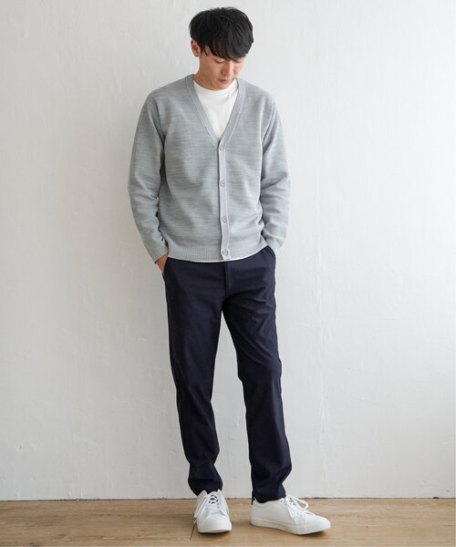 ikka(イッカ)の「【2点セット】GOKU楽ニットカーデインナーセット(ニット/セーター・メンズ・ベージュ/ネイビー/グレー・S/XL/M/L)」の21枚目の写真