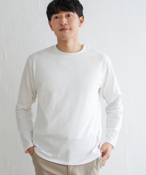 ikka(イッカ)の「【2点セット】GOKU楽ニットカーデインナーセット(ニット/セーター・メンズ・ベージュ/ネイビー/グレー・S/XL/M/L)」の14枚目の写真