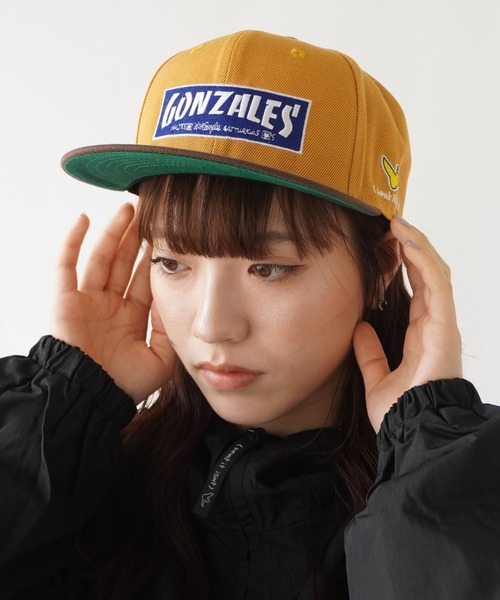 帽子・その他 LEMAIRE AC1227.LK1028 Hats & Caps セール】刺繍 フラット キャップ / BB CAP 【(What it isNt
