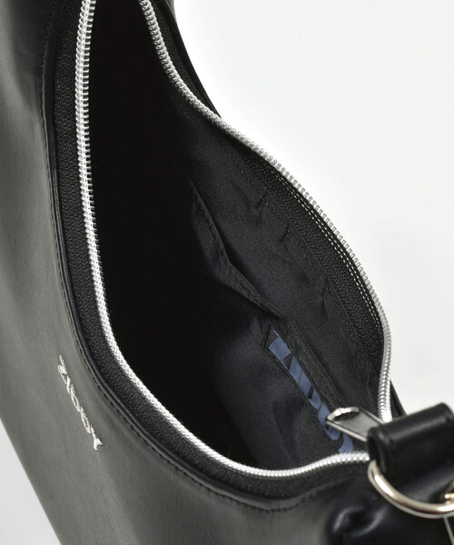 ZIDDY（ジディ）の「【 ニコ☆プチ 掲載 】ハーフムーンショルダーバッグ（ショルダーバッグ・キッズ・グレー/ブラック・FREE）」の10枚目の写真