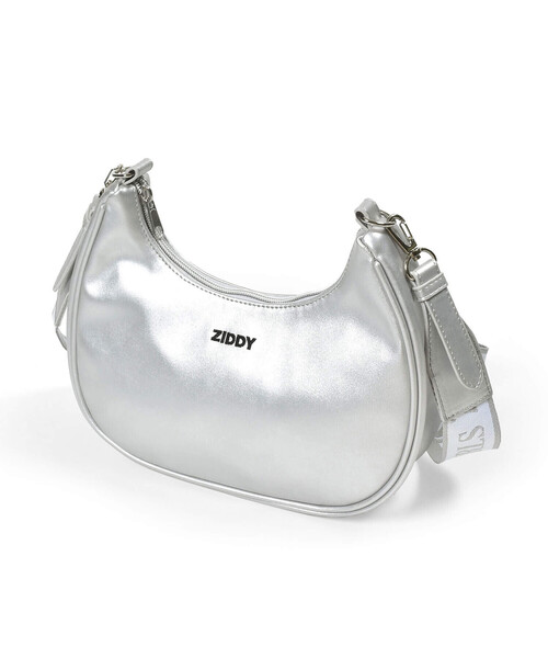 ZIDDY（ジディ）の「【 ニコ☆プチ 掲載 】ハーフムーンショルダーバッグ（ショルダーバッグ・キッズ・グレー/ブラック・FREE）」の11枚目の写真