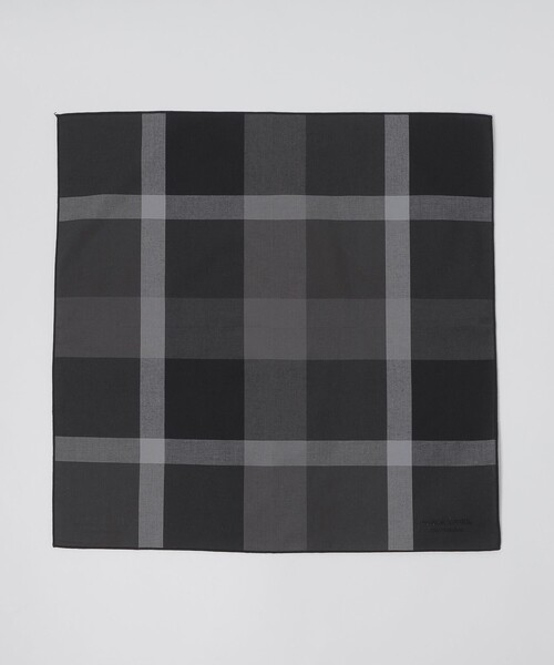 BLACK LABEL CRESTBRIDGE（ブラックレーベル・クレストブリッジ）の「クレストブリッジチェックハンカチーフ（ハンカチ/ハンドタオル・メンズ・ブラック/ベージュ系その他6/ネイビー/ベージュ系その他3/レッド系その他2・FREE）」の7枚目の写真