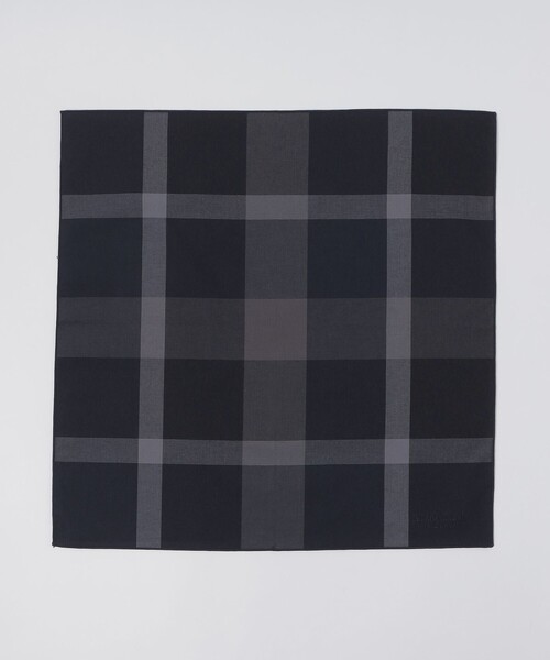 BLACK LABEL CRESTBRIDGE（ブラックレーベル・クレストブリッジ）の「クレストブリッジチェックハンカチーフ（ハンカチ/ハンドタオル・メンズ・ブラック/ベージュ系その他6/ネイビー/ベージュ系その他3/レッド系その他2・FREE）」の11枚目の写真