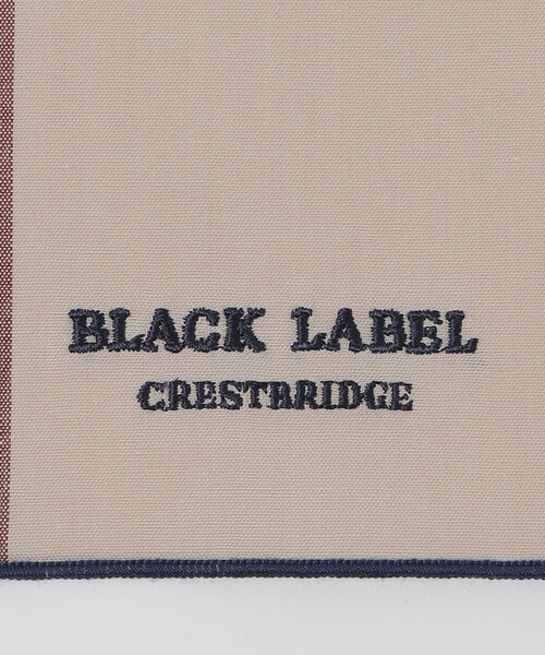 BLACK LABEL CRESTBRIDGE（ブラックレーベル・クレストブリッジ）の「クレストブリッジチェックハンカチーフ（ハンカチ/ハンドタオル・メンズ・ブラック/ベージュ系その他6/ネイビー/ベージュ系その他3/レッド系その他2・FREE）」の12枚目の写真