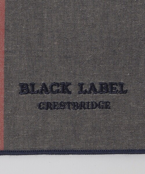 BLACK LABEL CRESTBRIDGE（ブラックレーベル・クレストブリッジ）の「クレストブリッジチェックハンカチーフ（ハンカチ/ハンドタオル・メンズ・ブラック/ベージュ系その他6/ネイビー/ベージュ系その他3/レッド系その他2・FREE）」の14枚目の写真