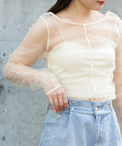 Chico（チコ）の「【2024SS】デザインシアーシャーリングT