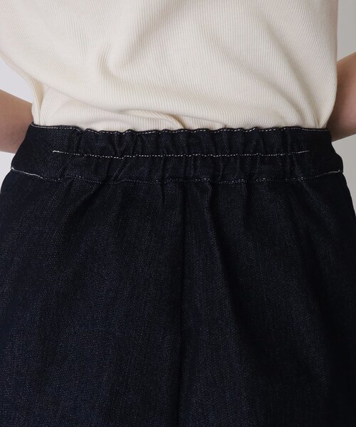 THE SHOP TK （ザ ショップ ティーケー ）の「◆デニムステッチマリンパンツ【洗濯機OK】（デニムパンツ・レディース・ネイビー/ベージュ/カーキ・11/12/13/14）」の9枚目の写真