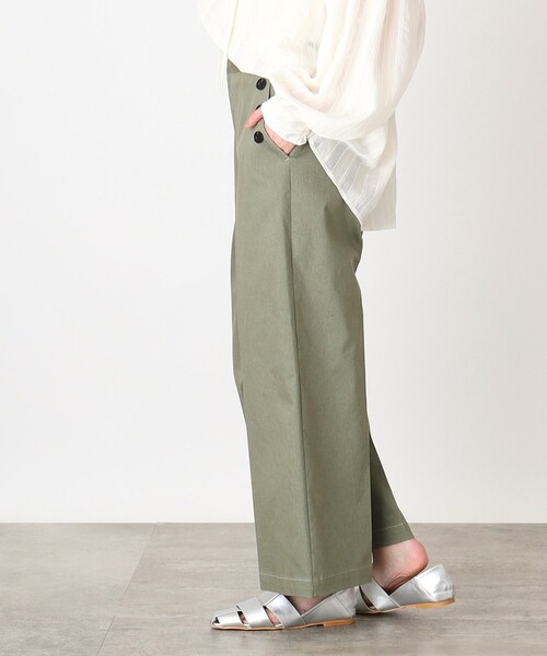 THE SHOP TK （ザ ショップ ティーケー ）の「◆デニムステッチマリンパンツ【洗濯機OK】（デニムパンツ・レディース・ネイビー/ベージュ/カーキ・11/12/13/14）」の16枚目の写真