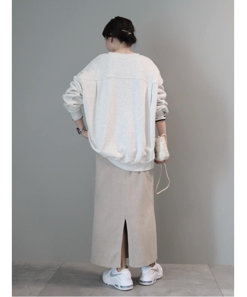 AMERICAN HOLIC（アメリカンホリック）の「総針ニットタイトスカート（スカート・レディース・ベージュ系その他2/ブラック・S/L/M）」の4枚目の写真