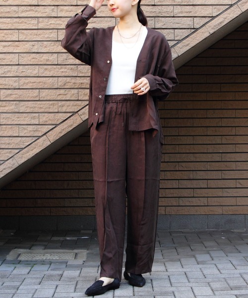 LE GLAZIK(ルグラジック)の「LE GLAZIK/ル グラジック スリーブレスニット SLEEVELESS KNIT LG-D0091 CPR(ニット/セーター・レディース・ブラック/オフホワイト/ライム・36)」の8枚目の写真