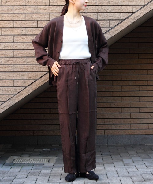 LE GLAZIK(ルグラジック)の「LE GLAZIK/ル グラジック スリーブレスニット SLEEVELESS KNIT LG-D0091 CPR(ニット/セーター・レディース・ブラック/オフホワイト/ライム・36)」の9枚目の写真