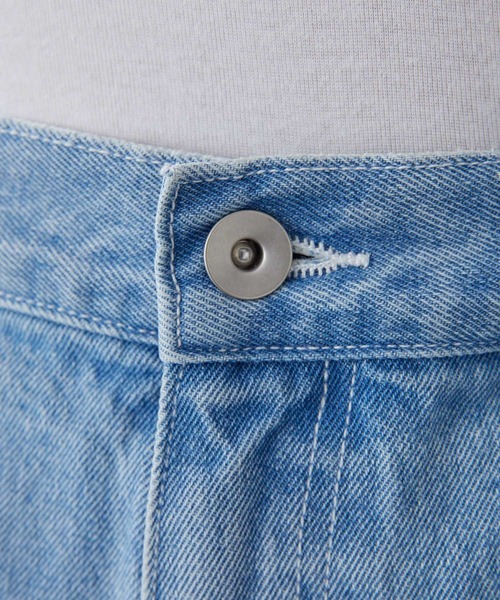 THE PAUSE（ザ ポーズ）の「【THE PAUSE】タックデニムパンツ（デニムパンツ・レディース・ブルー/ブラック・36/38）」の3枚目の写真