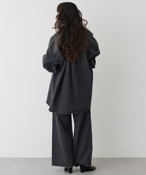 THE PAUSE（ザ ポーズ）の「【THE PAUSE】タックデニムパンツ（デニムパンツ・レディース・ブルー/ブラック・36/38）」の17枚目の写真