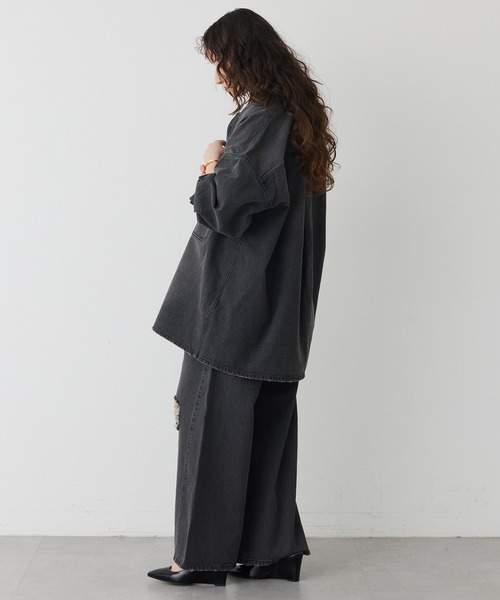 THE PAUSE（ザ ポーズ）の「【THE PAUSE】タックデニムパンツ（デニムパンツ・レディース・ブルー/ブラック・36/38）」の16枚目の写真