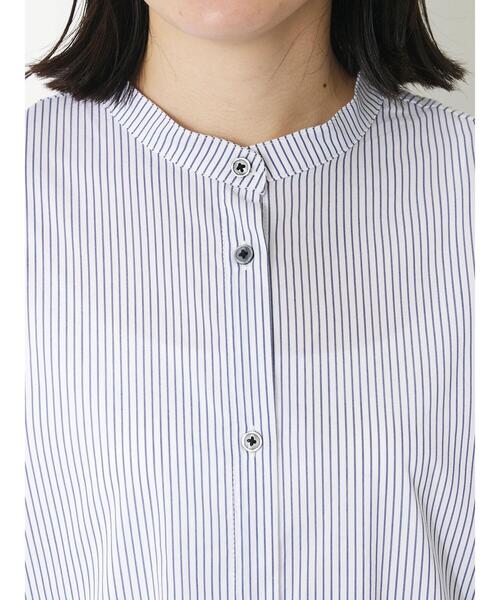 CRAFT STANDARD BOUTIQUE(クラフトスタンダードブティック)の「【洗える】ニットベスト+シャツワンピース-SET(シャツワンピース・レディース・ブラック/ネイビー・FREE)」の22枚目の写真