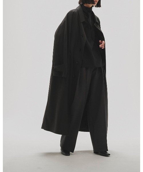 TODAYFUL（トゥデイフル）の「Bonding Wide Trousers（その他パンツ・レディース・チャコールグレー/モスグリーン/ブラック・36inch/38inch）」の8枚目の写真