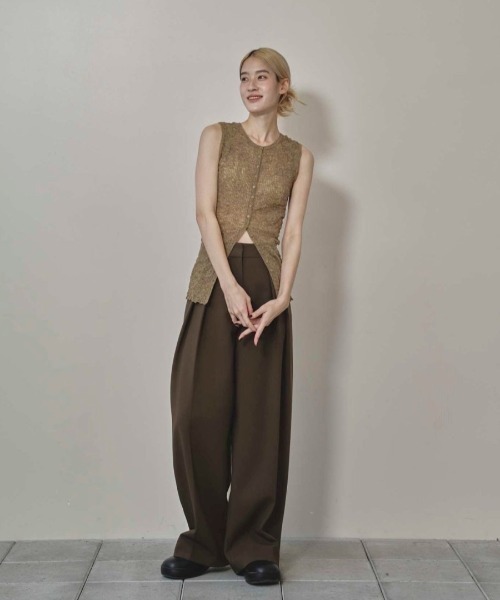 【新品】todayful Bonding Wide Trousers TODAYFUL(トゥデイフル) / Life's online store（ライフズ） / Bonding