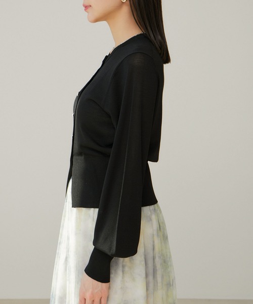 VIS（ビス）の「【UVケア】色々釦カーディガン（カーディガン/ボレロ・レディース・グリーン系その他/ブラウン/ブラック/ホワイト系その他5・FREE）」の21枚目の写真