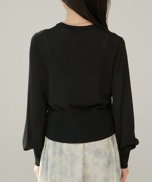 VIS（ビス）の「【UVケア】色々釦カーディガン（カーディガン/ボレロ・レディース・グリーン系その他/ブラウン/ブラック/ホワイト系その他5・FREE）」の22枚目の写真