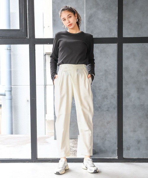 パンツ ayml セットアップ対応商品】サッカーストレッチスリットパンツ