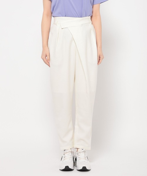 HEREIAM(ヘレイアム)の「【HEREIAM】アシメタックツイルパンツ(その他パンツ・レディース・ブラック/オフホワイト・SMALL/MEDIUM)」の10枚目の写真