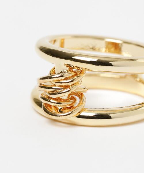 LAPUIS（ラピュイ）の「Lapuis　VERTICAL COIL リングA（リング・レディース・ゴールド/その他1・9/11）」の5枚目の写真