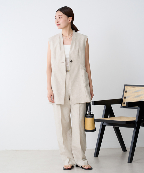 IENA（イエナ）の「ペプラム ジレ（ベスト）」 - WEAR