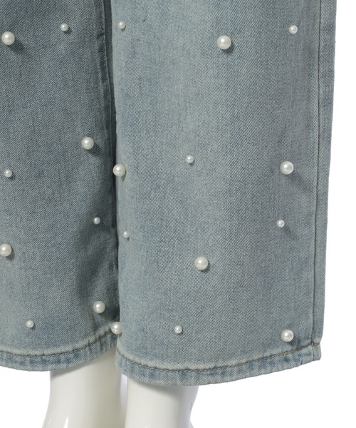 fifth(フィフス)の「パールストレートデニム(デニムパンツ・レディース・ブルー・S/M/L)」の10枚目の写真