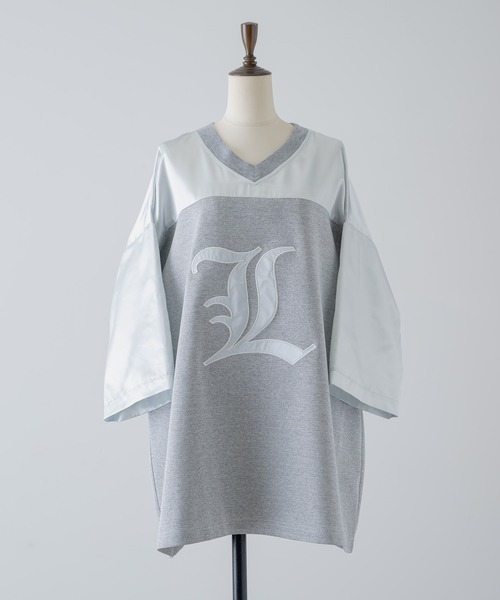 INTER FACTORY(インターファクトリー)の「【upsilon GALS】LiLi - υ uniform made in INTER FACTORY(Tシャツ/カットソー・レディース・グレー・FREE)」の20枚目の写真