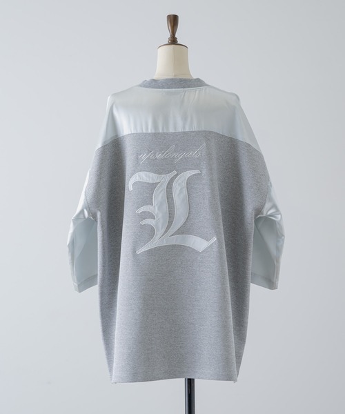 INTER FACTORY(インターファクトリー)の「【upsilon GALS】LiLi - υ uniform made in INTER FACTORY(Tシャツ/カットソー・レディース・グレー・FREE)」の22枚目の写真